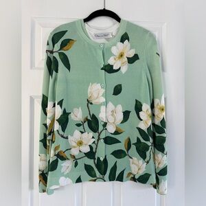 Oscar De La Renta Magnolia Sweater Set - M